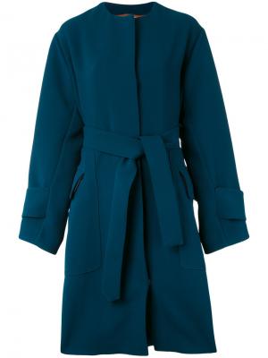 Объемное пальто Roksanda. Цвет: синий