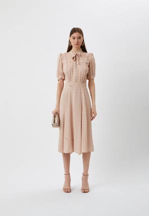 Платье Elisabetta Franchi. Цвет: розовый