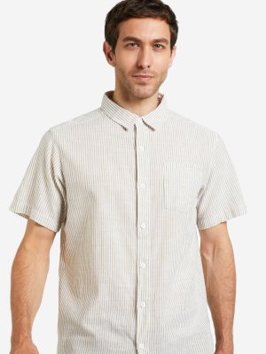 Рубашка с коротким рукавом мужская Under Exposure YD Short Sleeve Shirt, Зеленый, размер 50-52 Columbia. Цвет: зеленый