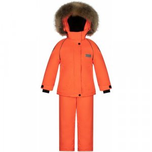 Комплект верхней одежды размер 140, оранжевый Stylish Amadeo. Цвет: оранжевый