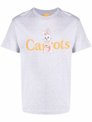 Футболка с логотипом Carrots. Цвет: серый