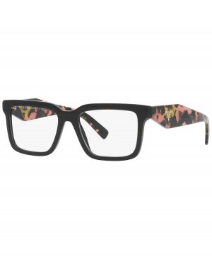 Женские очки-подушки, PR10YV52-O PRADA, черный Prada