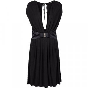 Платье , вискоза, вечернее, полуприлегающее, размер 44, черный Betty Blue. Цвет: черный
