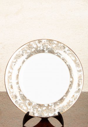Тарелка закусочная малая STEFANO RICCI. Цвет: белый