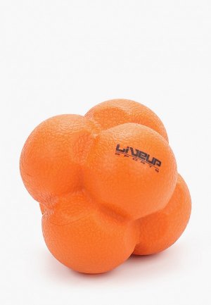 Мяч гимнастический Liveup REACTIONAL BALL. Цвет: оранжевый