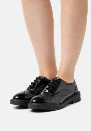 Ботинки на шнуровке , черный Marks & Spencer
