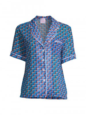 Рубашка с коротким рукавом принтом , разноцветный Stella Jean