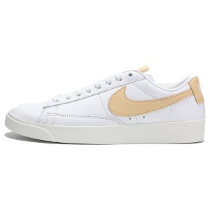 Белые парусиновые женские кроссовки Blazer Low LE AV9370-117 Nike