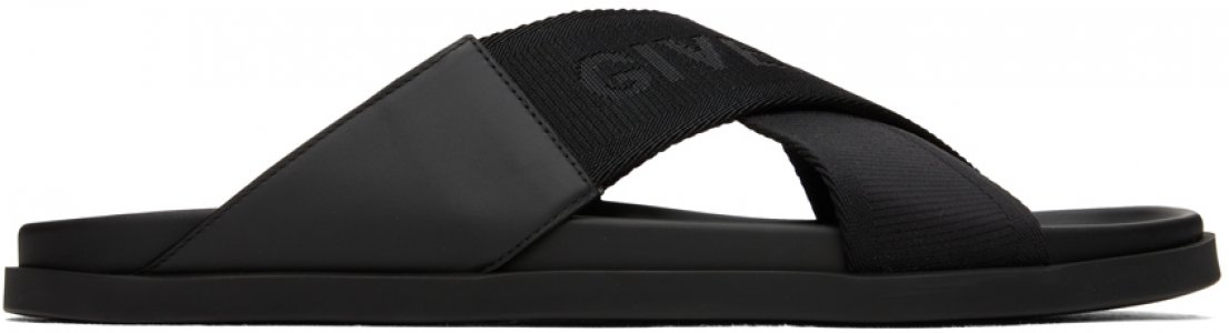 Черные сандалии G Plage Givenchy