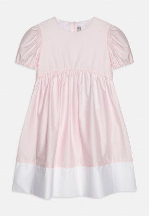 Коктейльное/праздничное платье DRESS Il Gufo, цвет pink/white Gufo