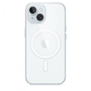Прозрачный чехол Magsafe для iPhone 15 Apple