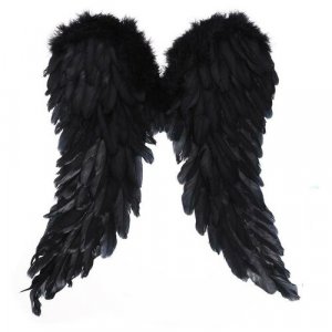 Крылья «Ангел», 50х50, цвет чёрный ЛАС ИГРАС. Цвет: черный/черная