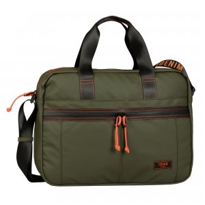 Мужская сумка для ноутбука , хаки Tom Tailor Bags. Цвет: хаки