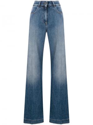 Широкие джинсы Pt05. Цвет: синий