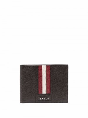Бумажник с логотипом Bally. Цвет: коричневый