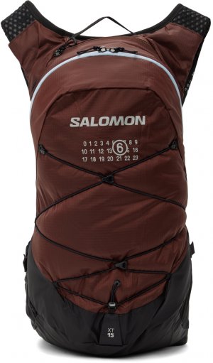 Коричневый и черный рюкзак Salomon Edition XT 15, 20 л MM6 Maison Margiela
