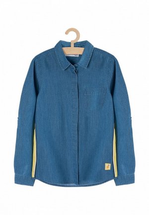 Рубашка джинсовая 5.10.15. Цвет: синий
