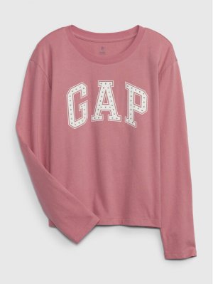 Блуза стандартного кроя Gap, розовый GAP