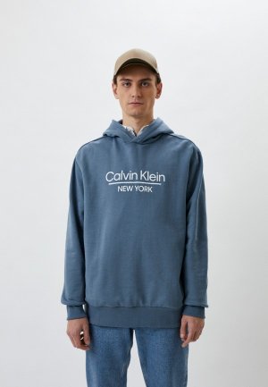 Худи Calvin Klein BIG&TALL. Цвет: серый