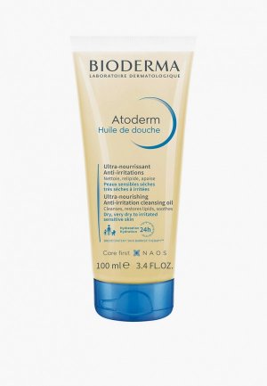 Масло для душа Bioderma Атодерм, 100 мл. Цвет: прозрачный