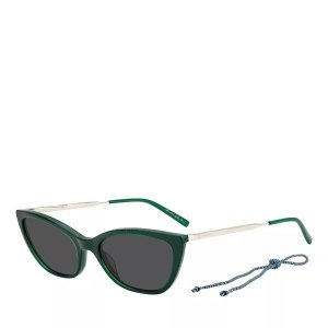 Солнцезащитные очки mmi 0118/s green , зеленый M Missoni