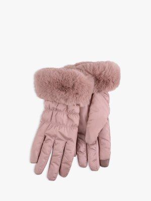 Женские водоотталкивающие мягкие перчатки totes, розовый Totes