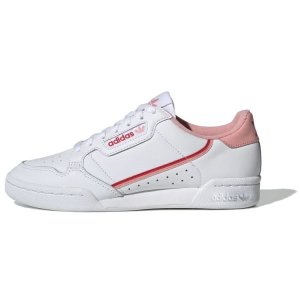 Continental 80 White Glow Pink Женские кроссовки Cloud-White Lush-Red EF6012 Adidas