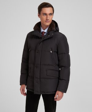 Куртка JK-0187-1 BROWN HENDERSON. Цвет: коричневый