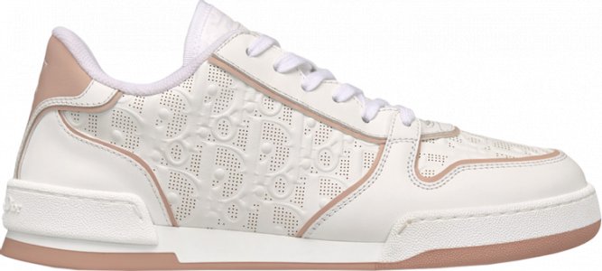 Кроссовки Wmns One Sneaker Oblique - White Nude, белый Dior