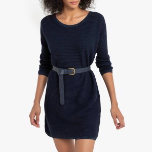 Платье-пуловер SUD EXPRESS. Цвет: синий