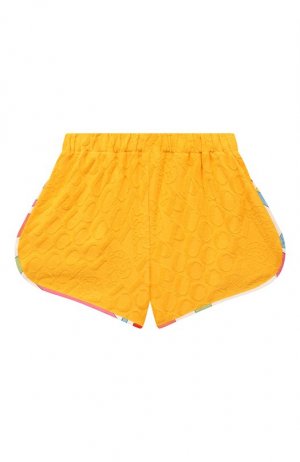 Хлопковые шорты Emilio Pucci. Цвет: оранжевый
