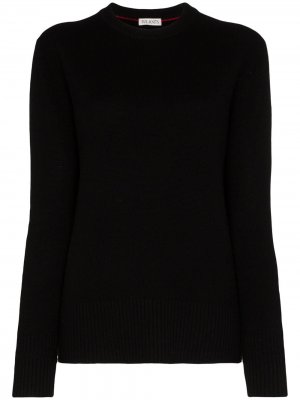 Кашемировый свитер с круглым вырезом Ply-Knits. Цвет: черный