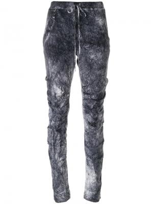 Спортивные брюки с высокой талией Lost & Found Ria Dunn. Цвет: серый
