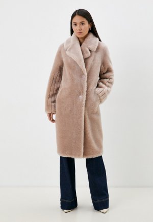 Шуба GRV Premium Furs. Цвет: розовый