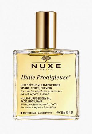 Масло для лица Nuxe , тела и волос HUILE PRODIGIEUSE, 100 мл. Цвет: прозрачный