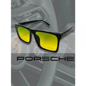 Солнцезащитные очки , зеленый Porsche Design. Цвет: зеленый