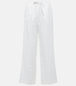Прямые брюки aurelia из льна , белый Asceno