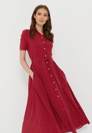 Платье A.Karina. Цвет: бордовый