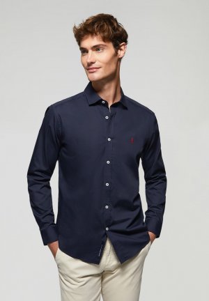 Рубашка , темно-синяя Polo Club