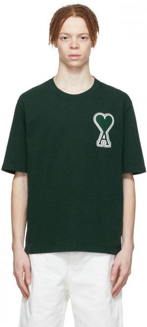 Эксклюзивная зеленая футболка SSENSE Ami de Cœur Alexandre Mattiussi