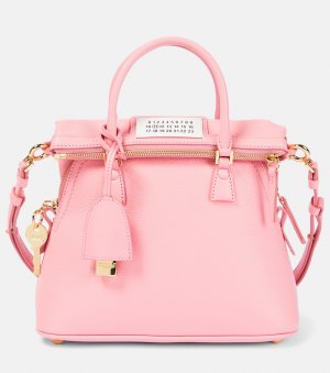 Классическая кожаная сумка на плечо 5ac , розовый Maison Margiela
