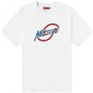 Футболка с логотипом , белый Missoni