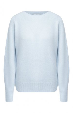 Кашемировый пуловер Vince. Цвет: голубой