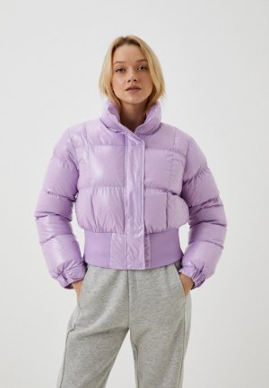 Куртка утепленная Fresh Cotton. Цвет: фиолетовый