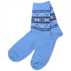 Детские махровые носки голубые, размер 21-22 Брестские. Цвет: голубой