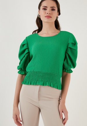 Блузка , цвет green LELA