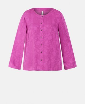 Рубашка блузка , пурпурный Sheego
