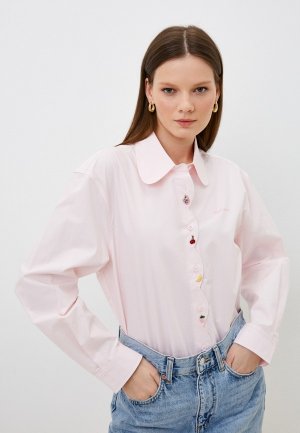 Рубашка Miss Sixty. Цвет: розовый