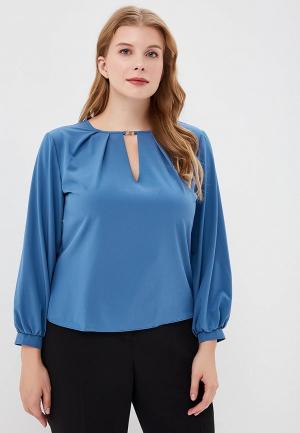 Блуза Liora. Цвет: синий