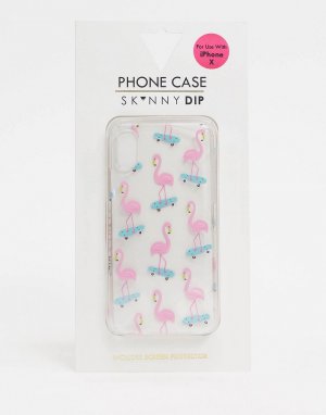 Чехол для iPhone X/XS от -Розовый Skinnydip